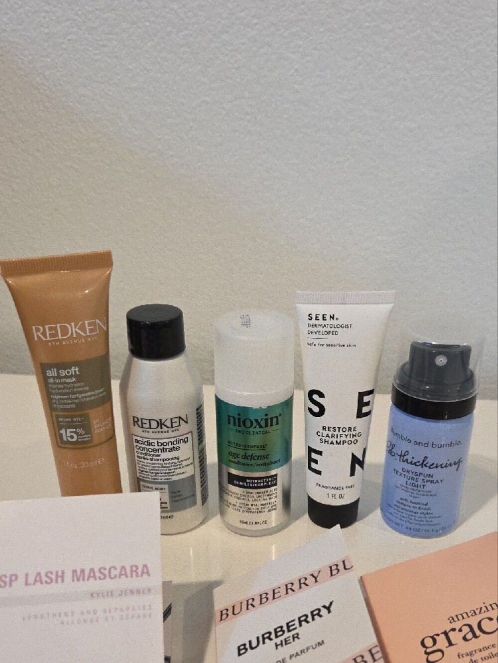 8 Piece Beauty Bundle - all new with tags (burberry, kylie, redken, nioxin, etc) - Picture 2 of 6